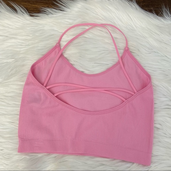 Pink Colsie bralette NWOT - Picture 2 of 3